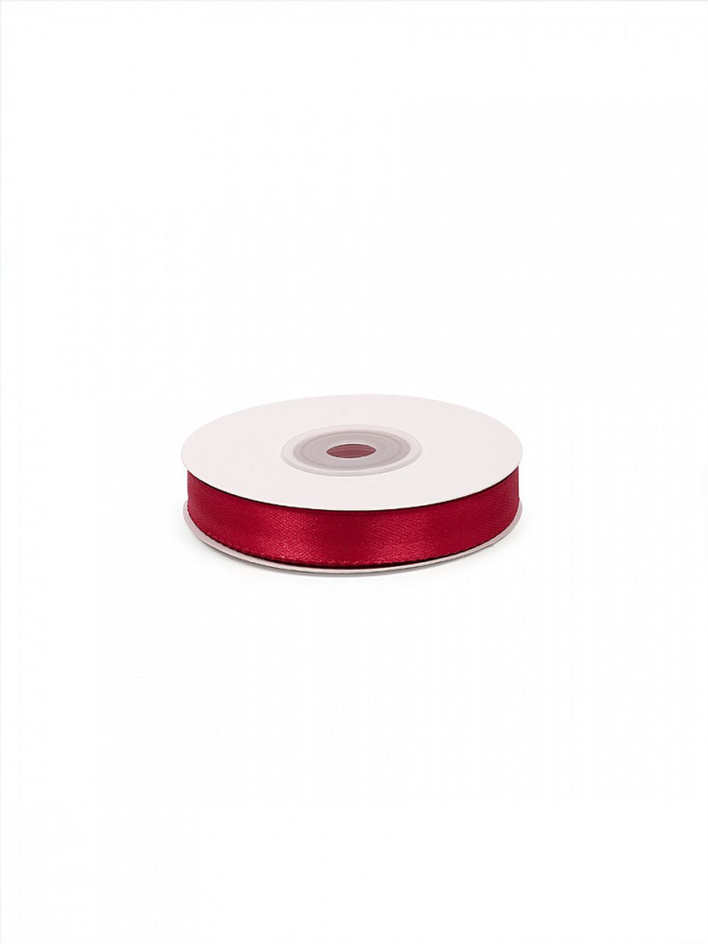 Лента атласная 1-сторонняя 12.0 мм / 22.5±1 метра, 3091 т.красный, Magic4Hobby