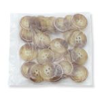Пуговицы 4 прокола 34L (21мм), (Beige (бежевый)), 24 шт, 615013-1