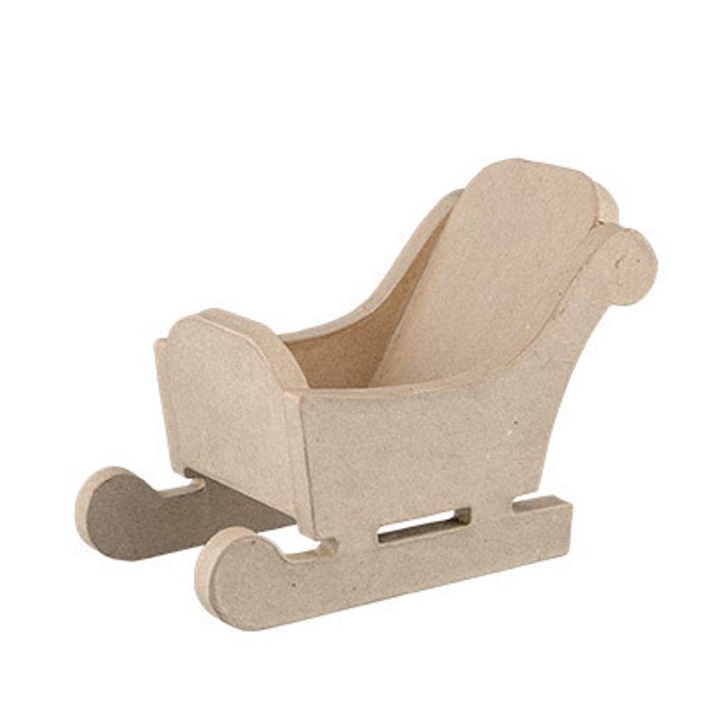 Заготовка из папье-маше Сани, 24х13х17 см, PAM-070 Love2art Заготовка из папье-маше Сани, 24х13х17 см, PAM-070 Love2art