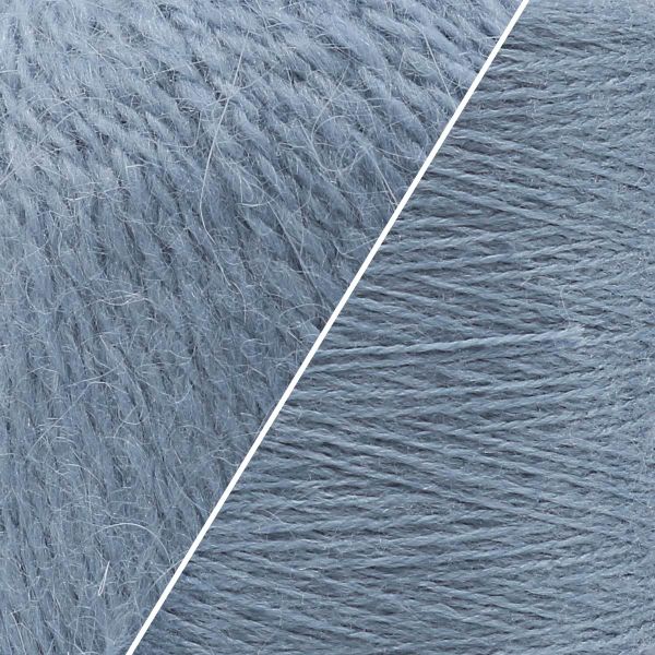 Пряжа Astra Premium (Астра Премиум) Пух норки / уп.1 мот. по 50 г, 290 м, 064 серо-голубой