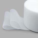 Люверсная шторная лента 100 мм / 50 метров, прозрачный (003 белый), 08С3521-Р4848