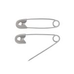 Булавки английские l=22 мм, никель, 1000 шт, С-24