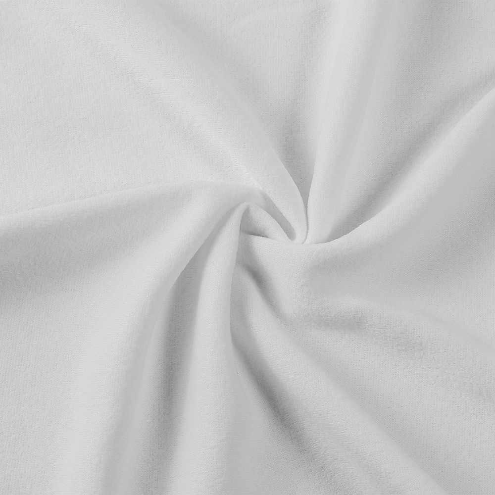 Ткань флис 2-х ст. TBY-0290-F101 290 г/м² 100% ПЭ шир.150см, F101 белый, 2м
