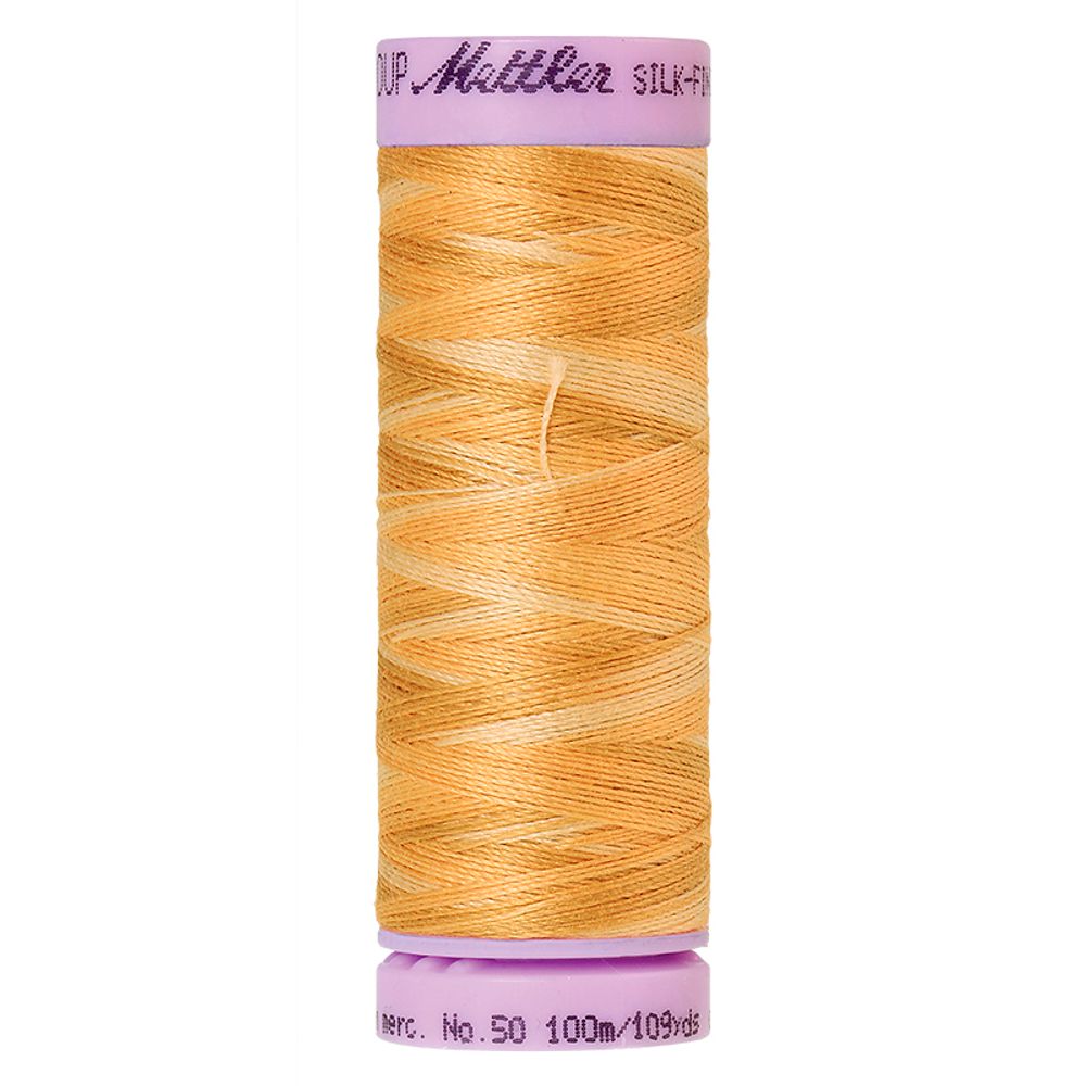 Нитки хлопковые отделочные Mettler Silk-Finish multi Cotton 50, 100 м, 9855, 5 катушек