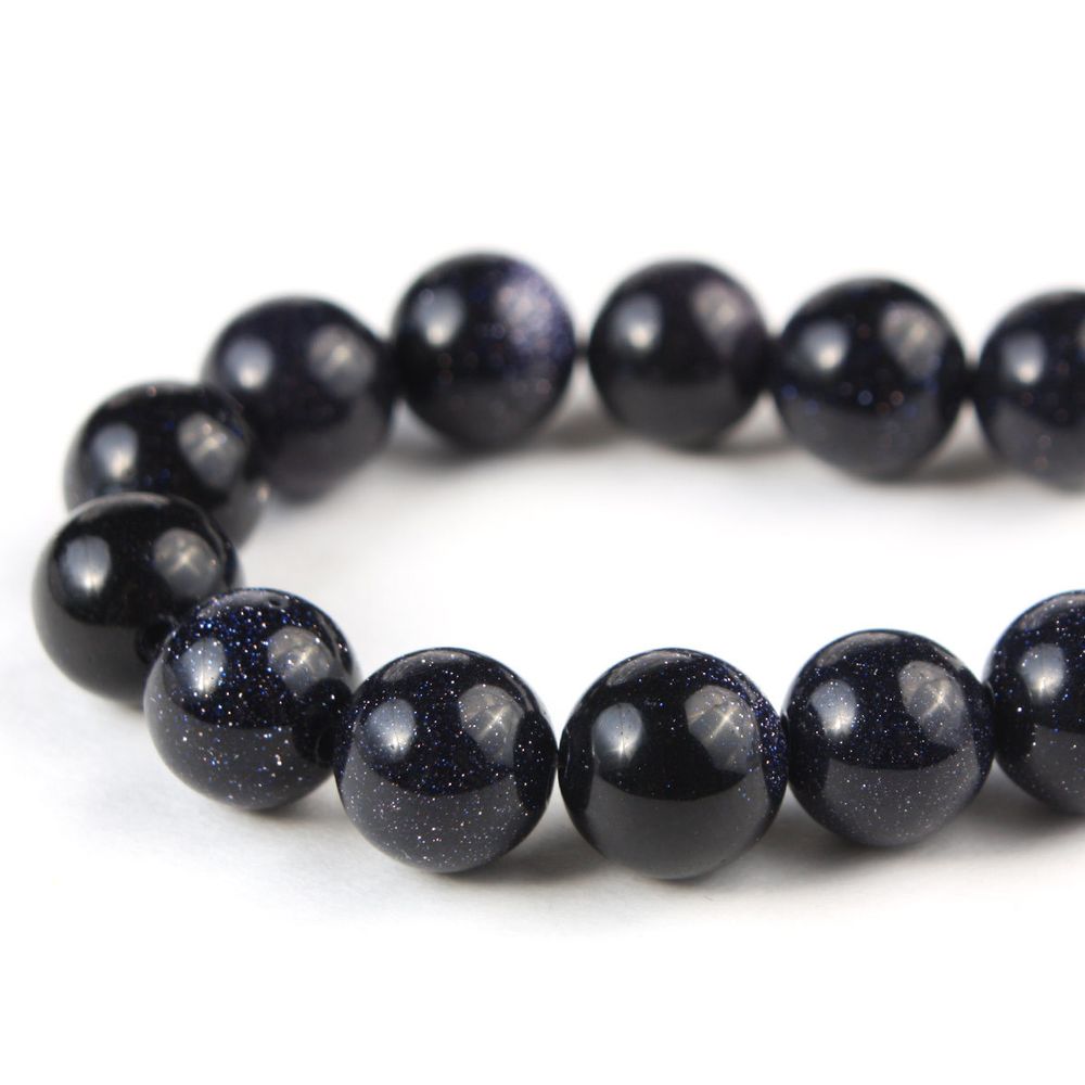 Бусины Голубой песчаник, 8 мм, 12 шт в упак, Astra&Craft /TOS/