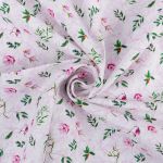 Ткань для пэчворка Peppy Прекрасные магнолии 50х55 см, 140±5 г/м², ПМ-01 белый