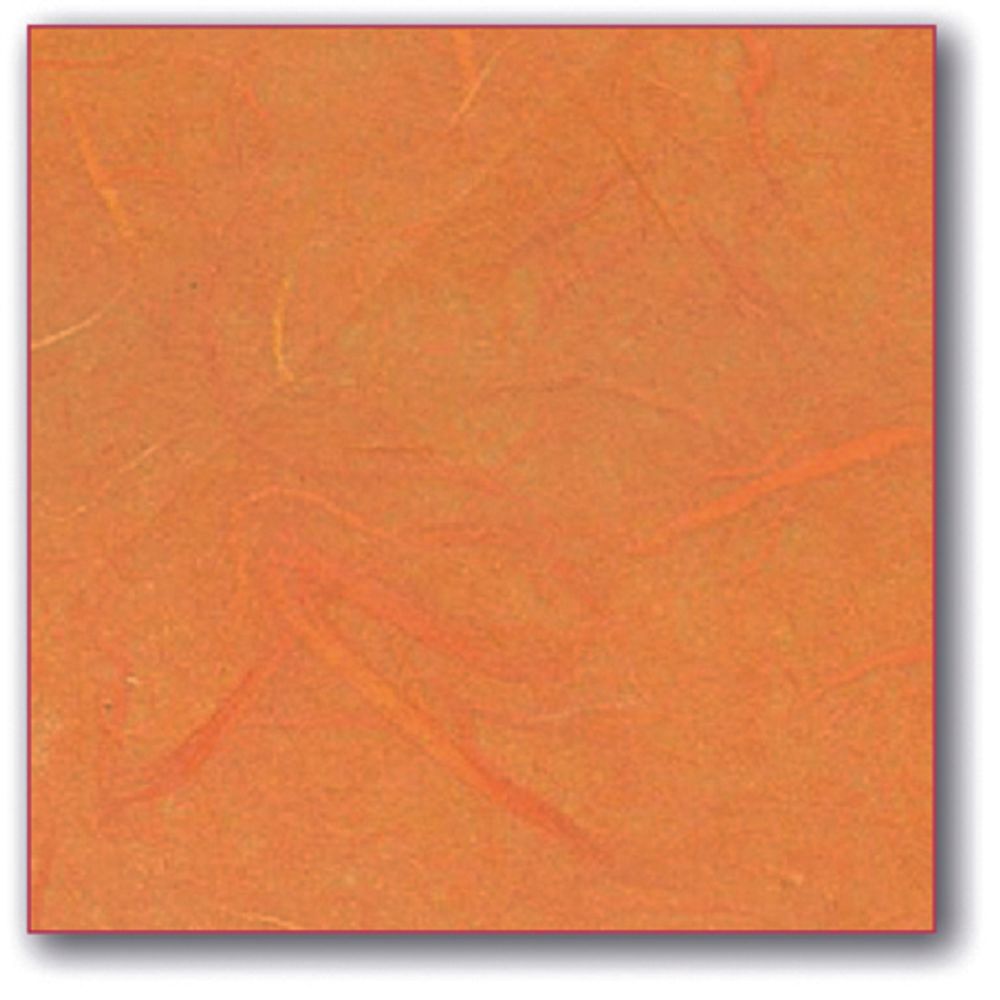Рисовая бумага однотонная Voile 28 г/м², 70х100 см, оранжевый, Stamperia