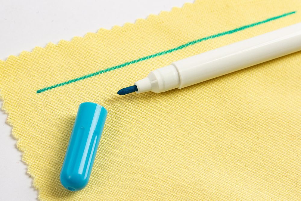 Маркер смывающийся голубой, для ткани, Gamma MRW-003