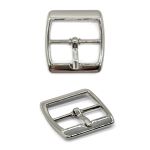 Пряжка ременная металл 24 мм. никель, 10 шт, BIG