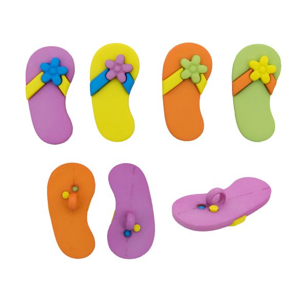 Украшения декоративные пуговицы Фигурки Вьетнамки Dress It Up 7690