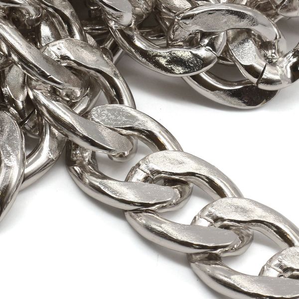 Цепь алюминиевая 20 мм, 13,5 мм, боб(10 м) (никель) K9363