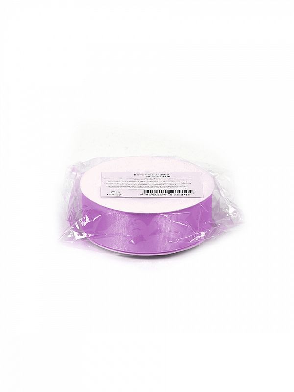 Лента атласная 1-сторонняя 25.0 мм / 22.5±1 метра, 3114 фиолетовый, Magic4Hobby