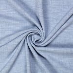 Ткань костюмная 220 г/м², 150х148±2 см, 10 голубой меланж/blue melange, Gamma SUTF-006N