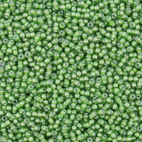 Бисер Preciosa прозрачный с цв. центром 10/0 (2.3 мм), круг.отв., 50 г, (55437)