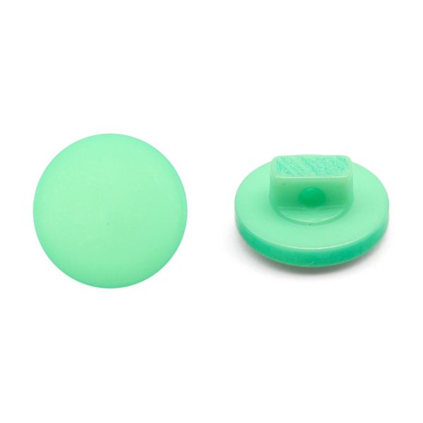 Пуговицы на ножке 16L (10мм), пластик (Green (зеленый)), NE68, 72 шт