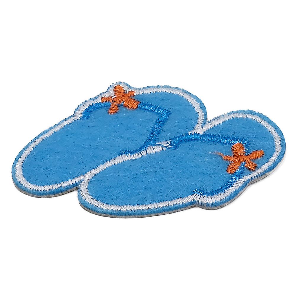 Термоаппликация Сланцы, 4х4.5см, Hobby&Pro