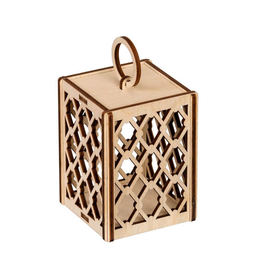 Заготовка из фанеры Фонарик, 6х6х8 см, 01, Mr.Carving КЛ-19