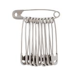 Булавки английские l=35 мм, никель, 100 шт, С-16