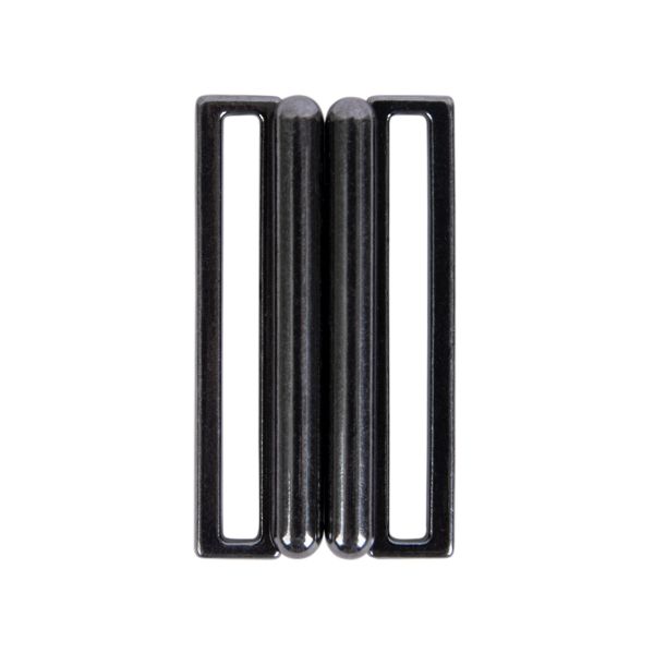 Застежка декоративная металл 32х18 мм, 10 шт, №06 черн.никель, Blitz BBT044