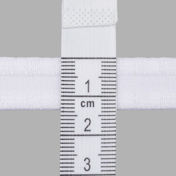 Резинка бельевая (бретелечная) 14.0 мм / 25 метров, ST/33, белый