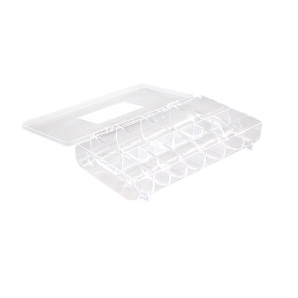 Пластиковый контейнер для хранения мелочей 17х9,5х3см Hobby&Pro, 21862