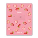 Тетрадь ученическая школьная, выборочный лак, A5+ 18 л. на скобе 65 г/м², белизна 100 %, 20 шт, клетка, 01117 Микс-Настроение, Светоч Т73