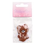 Термоаппликация Застенчивый Мишка, 4.9х3.7cm, Hobby&Pro