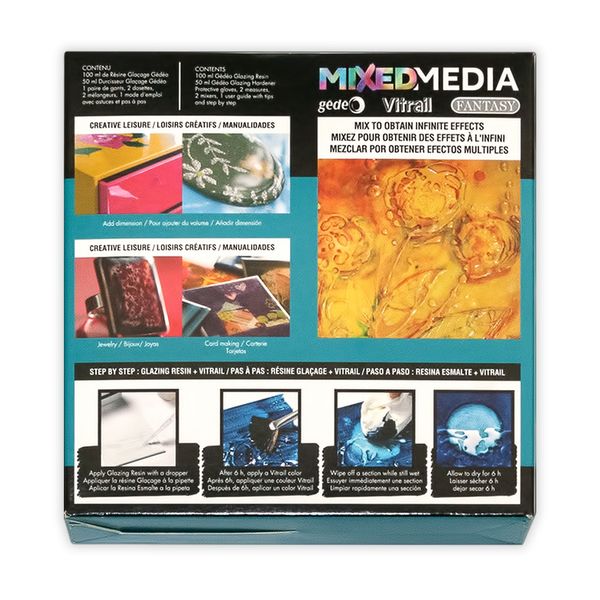 Смола эпоксидная с эффектом глазури Gedeo 150 мл, Pebeo