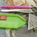 Алмазная (кристальная) мозаика Cristyle, Белые розы, 30х40 см