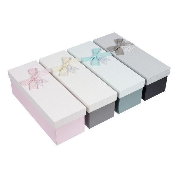 Коробка подарочная 27х9.5х9 см, 4 шт, 01 ассорти, Stilerra YBOX-R1-1