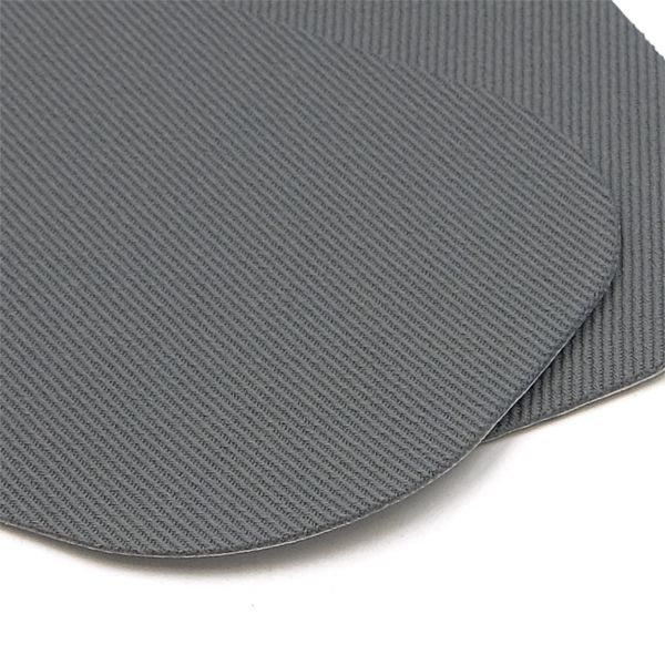 Термозаплатка, ткань, 57х67мм (серый (gray)), AZ01, 10 шт