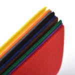 Фетр листовой жесткий 2.0 мм, 20х30 см, HA2, уп. 10 листов, цв. ассорти