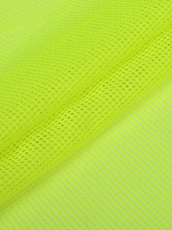Сетка подкладочная трикотажная 65 г/м², 170 см / 5 метров, TBY.0354.229.5, цв.F229 неон лайм