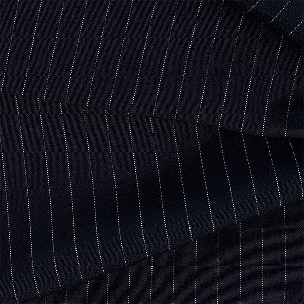 Габардин кач-во Фухуа 180 г/м², 150 см / 3 метра, в полоску, TBY.Gbf.st.24102.1.2.3, цв.02 т.синий