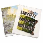 Набор для вышивания нитками Hobby&Pro, Поляна, 31х20 см