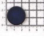 Пуговицы на ножке 40L, 25 мм, Blue2, синий2, 12 шт