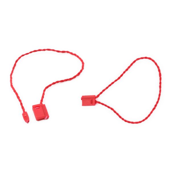 Микропломба (биркодержатель) ПЭ 15см, ≈1000 шт, New Star (красный)