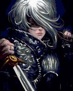 Картина по номерам Фрея, с поталью Серебряный рыцарь, 50х40 см