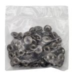 Часть кнопки Альфа (S-образная) ⌀11 мм (D-часть), чер.никель, 100 шт, S090534, BIG