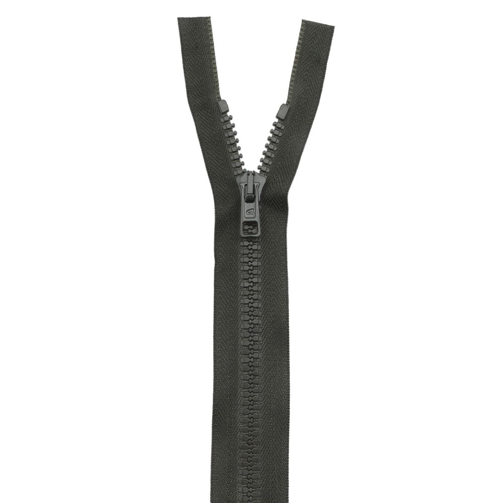 Молния трактор Arta Т6 (6 мм) 1 зам., разъем., 90 см, цв. 175 т.хаки, уп.5 шт