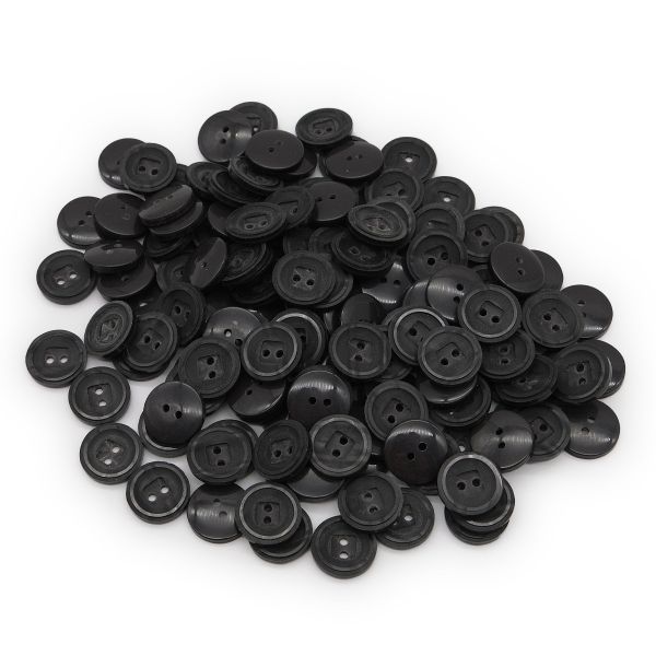 Пуговицы 2 прокола 24L (C917 коричневый), 0311-1186A, 144 шт