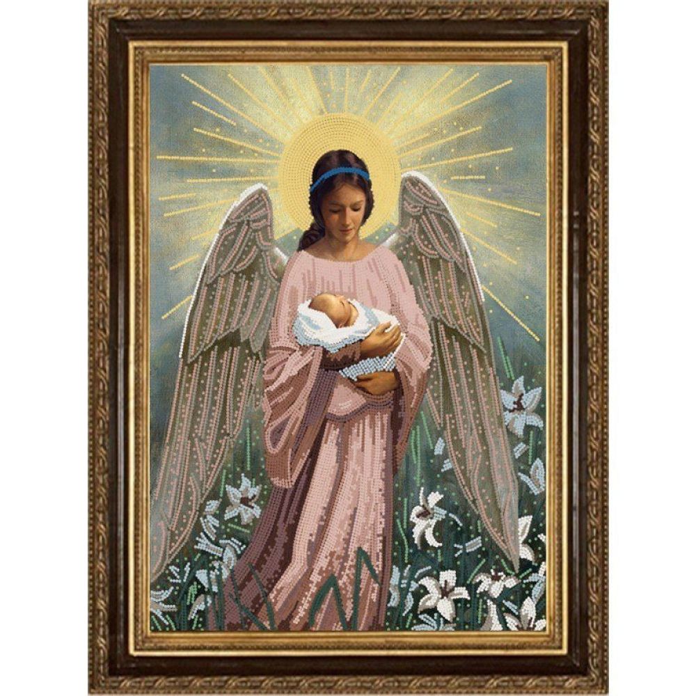 Рисунок для вышивания Конек (ткань), В руках ангела 29х39 см