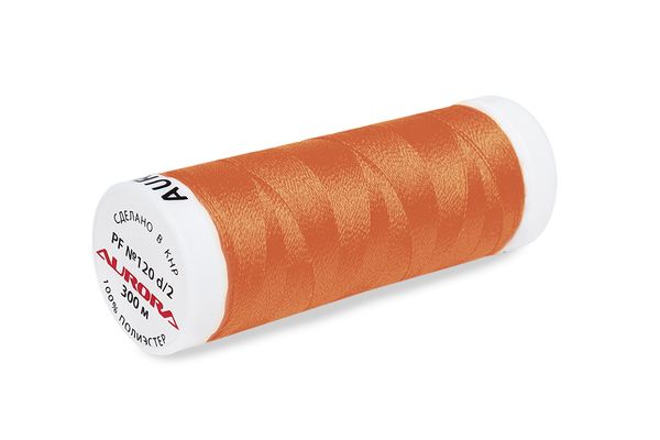 Нитки для креативных работ Aurora №120, 300 м, цв. PF783, 5 катушек