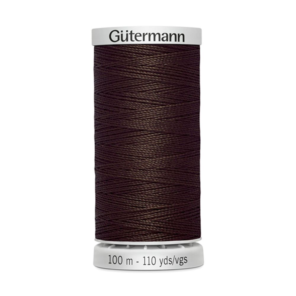 Нитки суперкрепкие Gutermann Extra Strong M782, 100м, 696 т.шоколад, 5 катушек