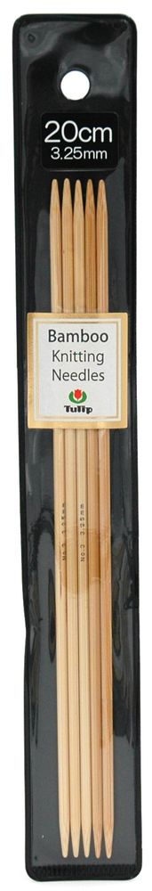Спицы чулочные Tulip Bamboo ⌀3,25 мм, 20см, KND080325 /TOS/