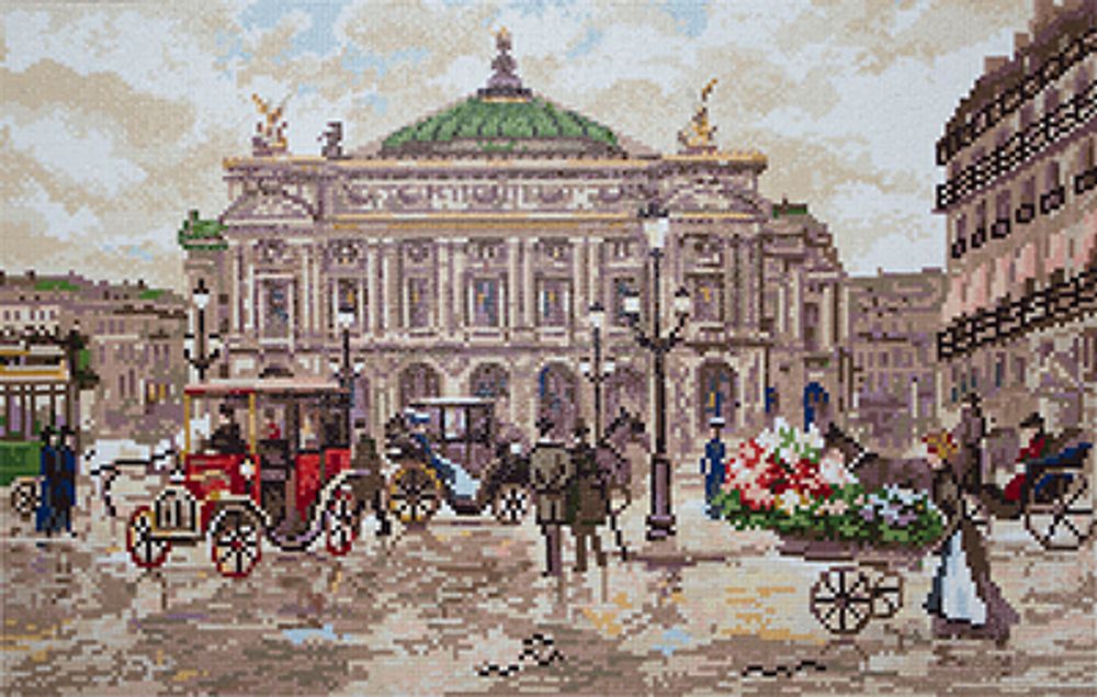 Алмазная (кристальная) мозаика Фрея, Гранд-Опера, 32х51 см