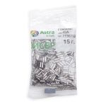 Стеклярус Astra&Craft 5 мм, 150 г (10х15 г), цв. 42А серебристая дымка