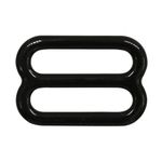 Рамки-регуляторы для бюстгальтера металл 14.0 мм, черный, 100 шт