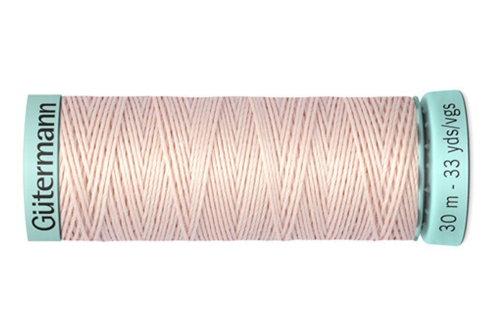 Нитки шелковые Gutermann Silk R753, 30м, 658 розовая карамель, 5 катушек