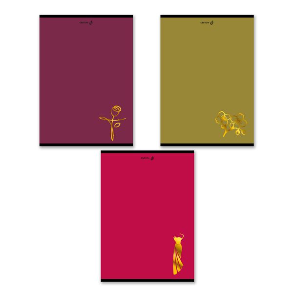 Тетрадь ученическая общая, A4 80 л. на скобе 65 г/м², белизна 100 %, 6 шт, клетка, 01346 Музыка цвета, Светоч Т154